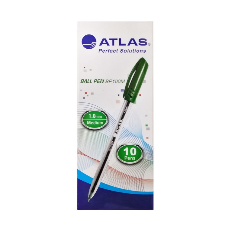 Atlas Ball Pen AS BP100-GN Green