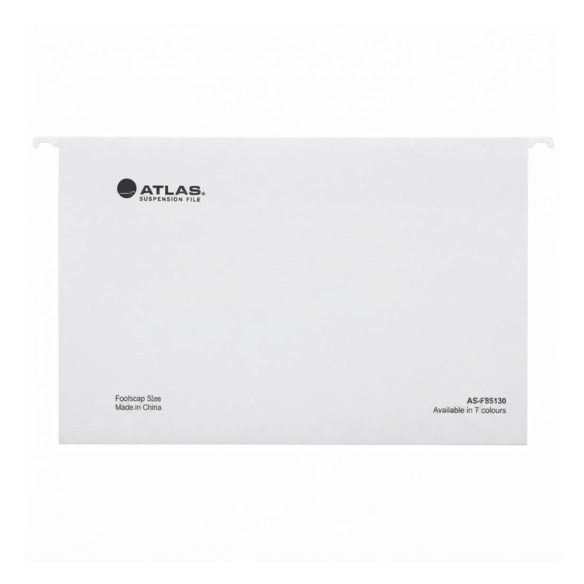 Atlas Suspension File F/s White AS-F85310