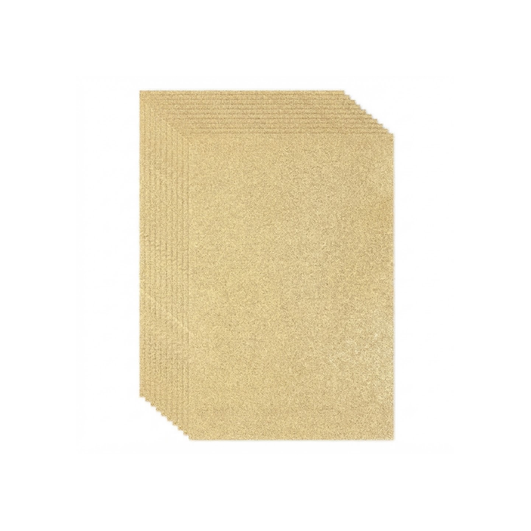 Eva Glitter Foam Sheet 50X70 Beige