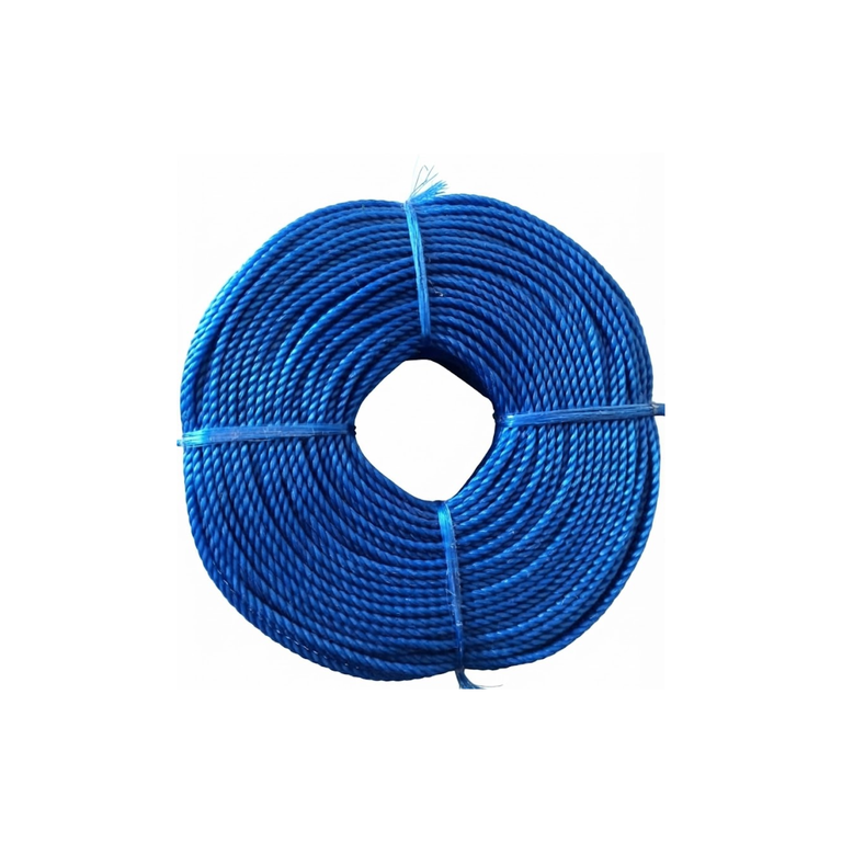 Nylon Egg Rope Raphia Roll Blue
