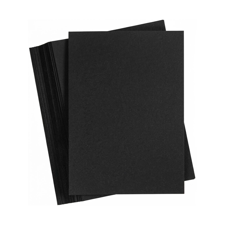 Bristol Card Black A4 180GSM 1X100