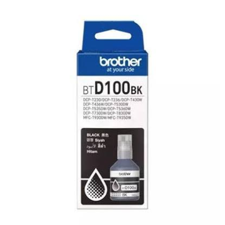 BROTHER INK BT D100 BLACK