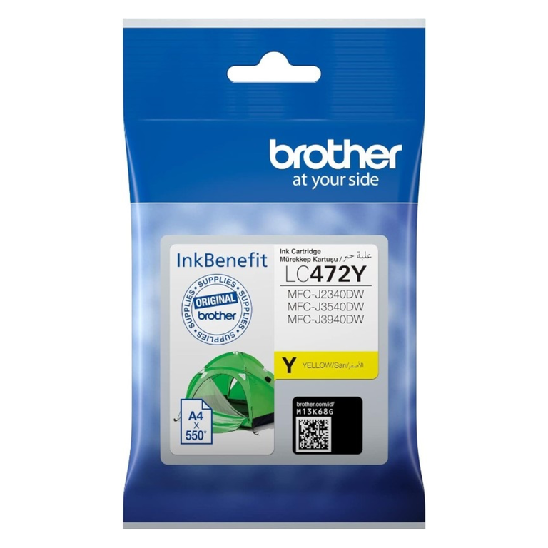 Brother Cartridge LC472 Yellow