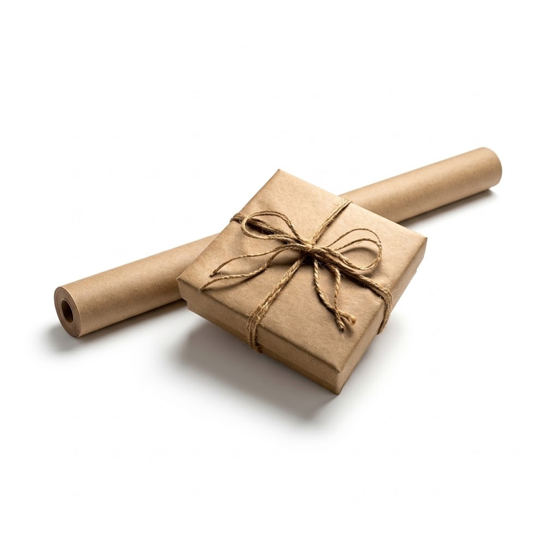 Gift Paper Roll Brown 70CMX2MTR