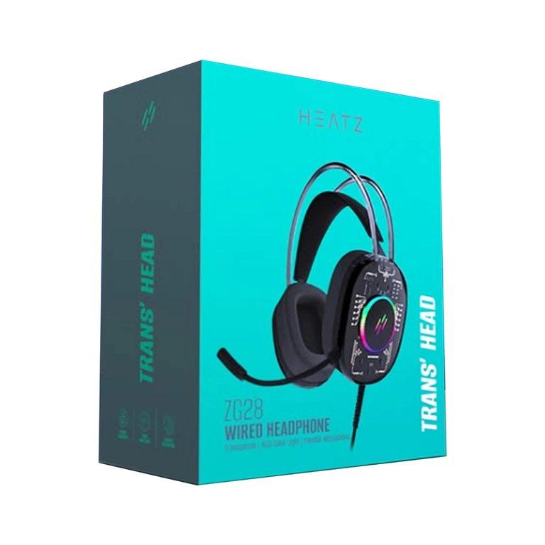 Heatz Wired Headphone Trans Head ZG28