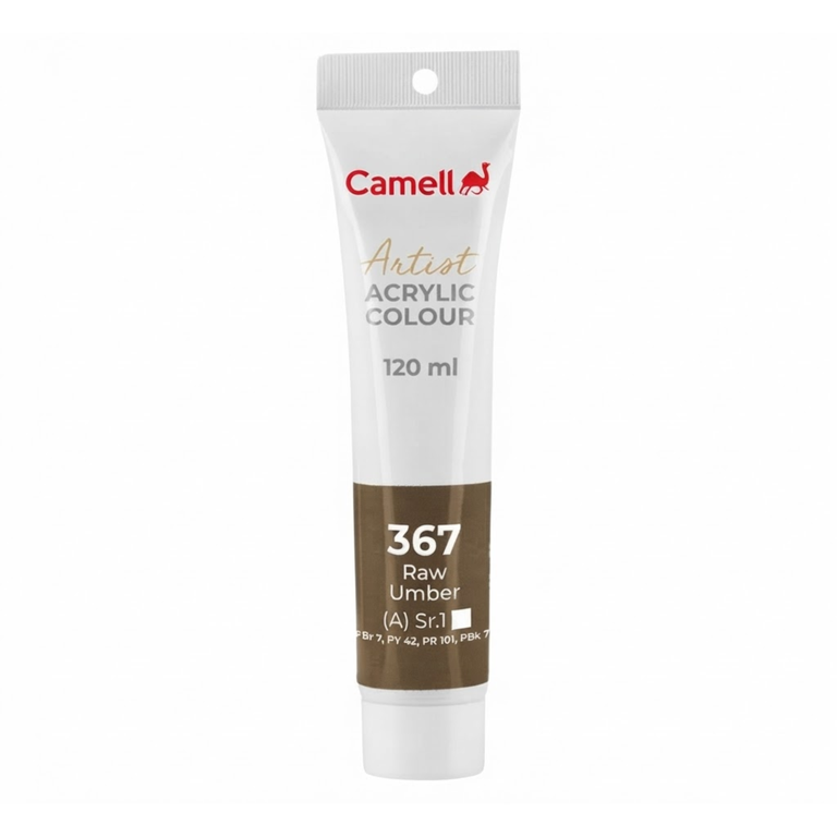 Camel Artists Acrylic Colors 0825367 Raw Umber 120ML