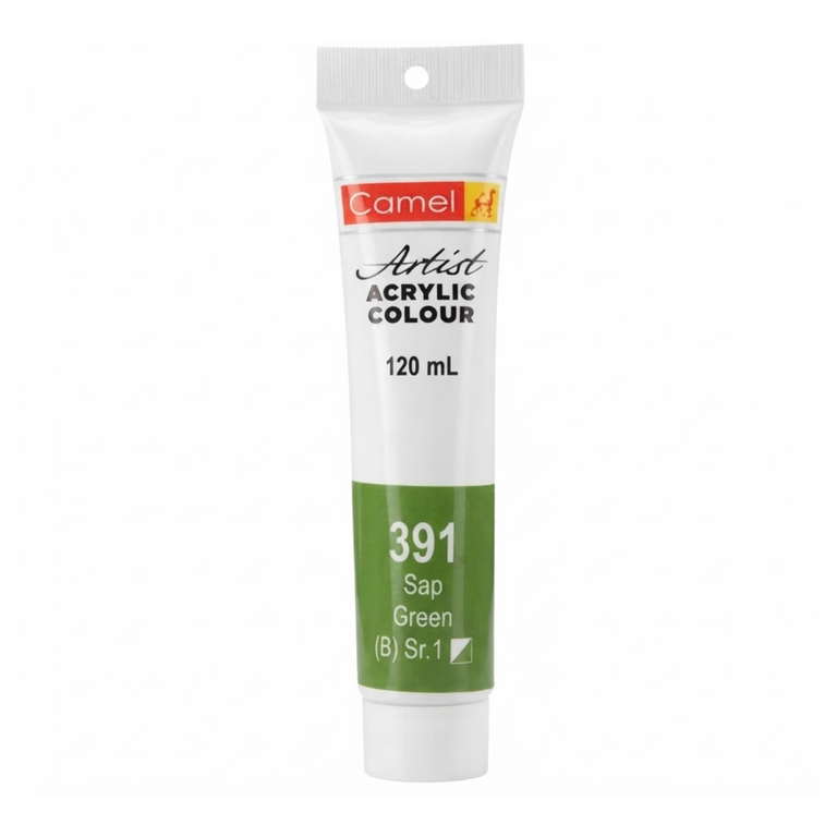 Camel Artists Acrylic Colors 0825391 Sap Green 120ML