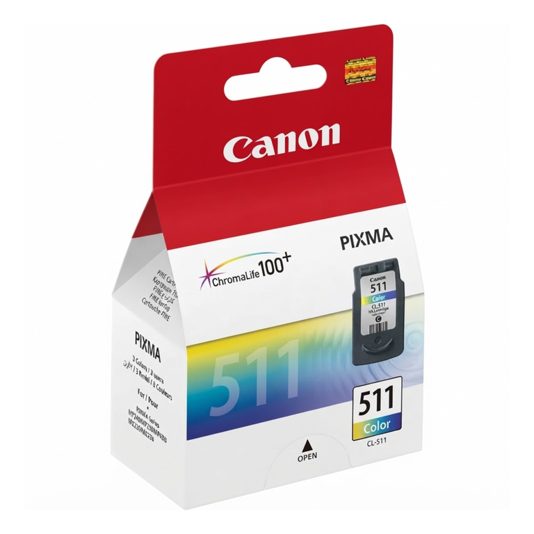 Canon Ink Cartridge CL-511 Tri-Color 2972B007