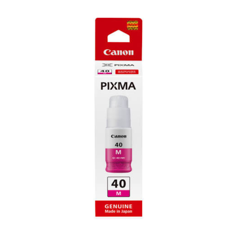CANON GI-40 MAGENTA ORIGINAL INK BOTTLE, GI-40 M