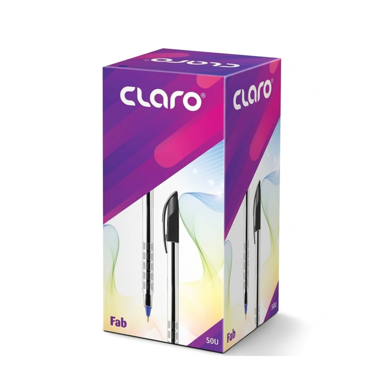 Claro Fab Ball Pen CL-3424 Black