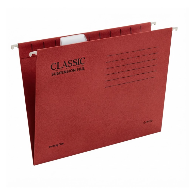Classic Suspension File F/s Red