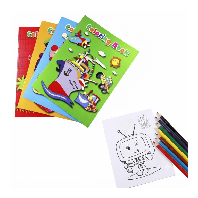 Coloring Book A4 STD-2301