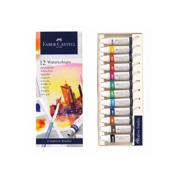 Faber-Castell Water Color Set OF12 9ML Tube FCIN169612
