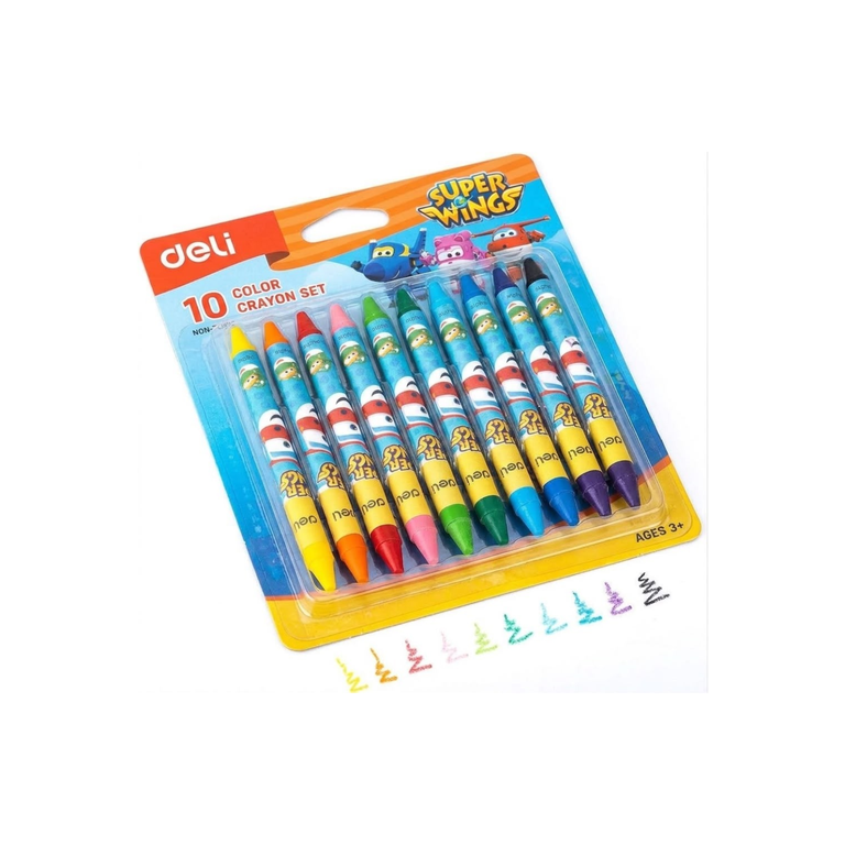 Deli Wax Crayon 12 Colors DL-WEC21000
