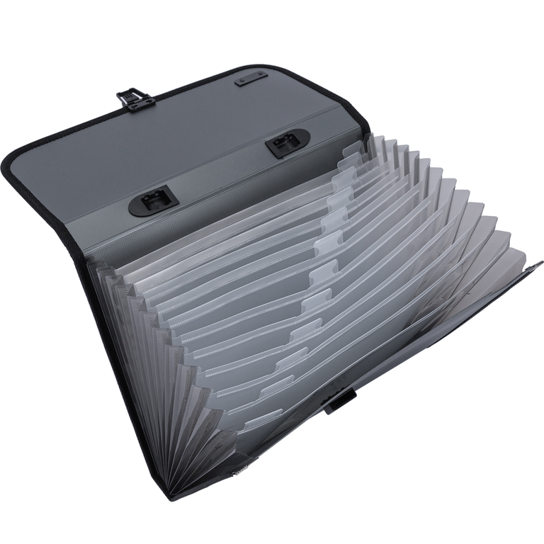 Deli Expanding File W/handle A4 13P 4C DL-W5556
