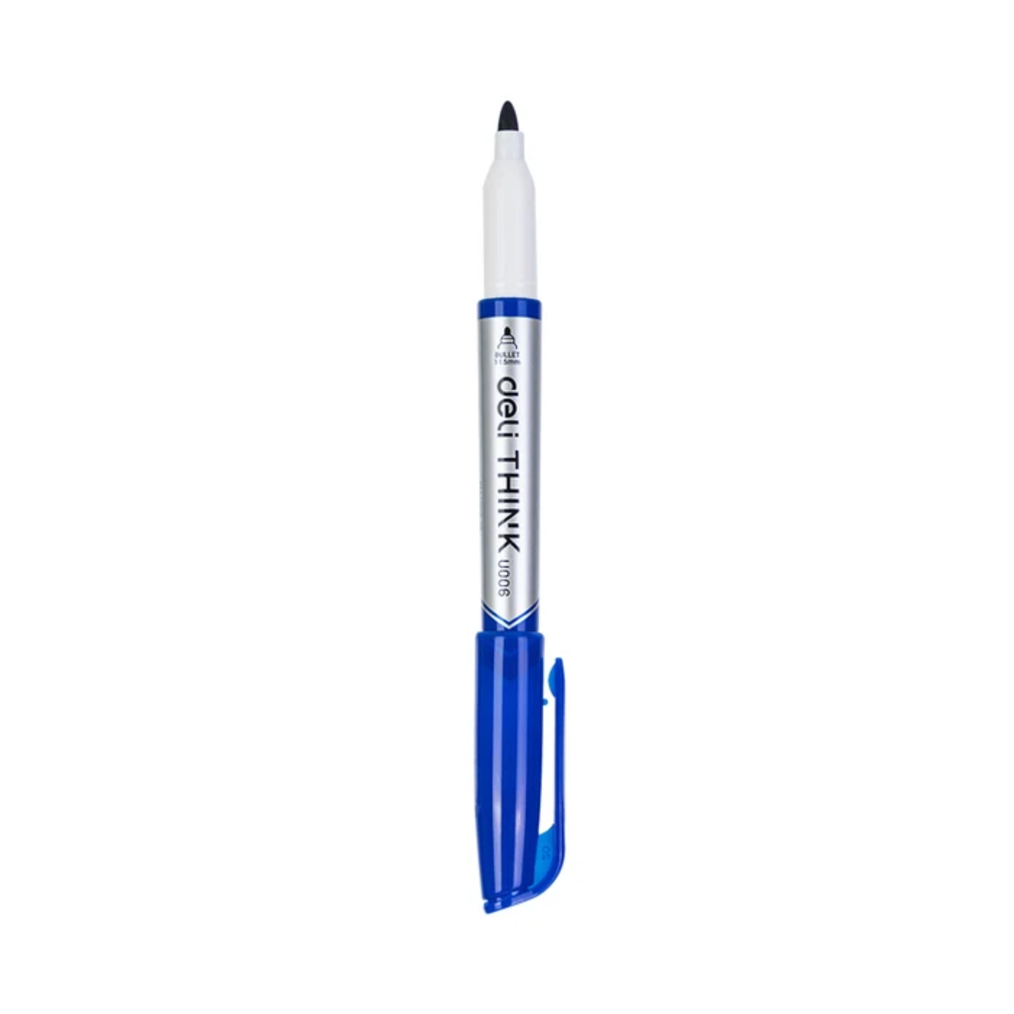 Deli Mini White Board Marker Blue