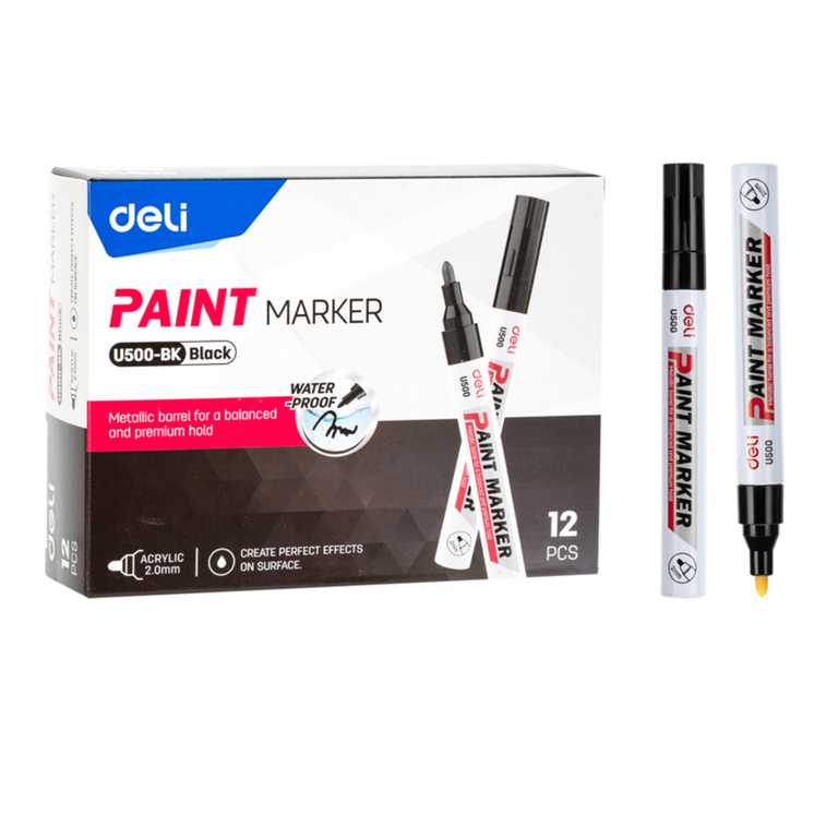Deli Paint Marker Black