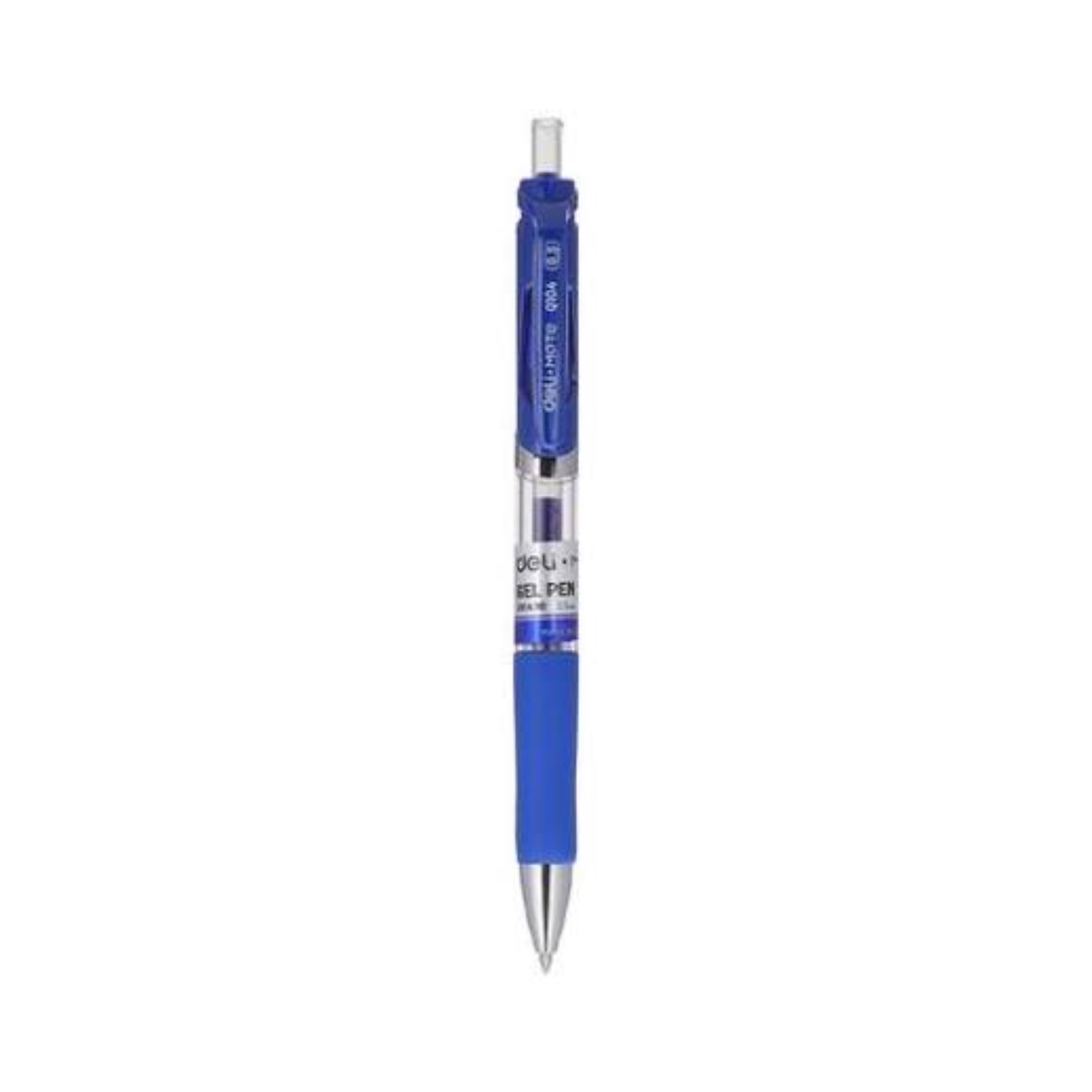 Deli Retractable Gel Pen 0.5MM Blue DL-WQ10430