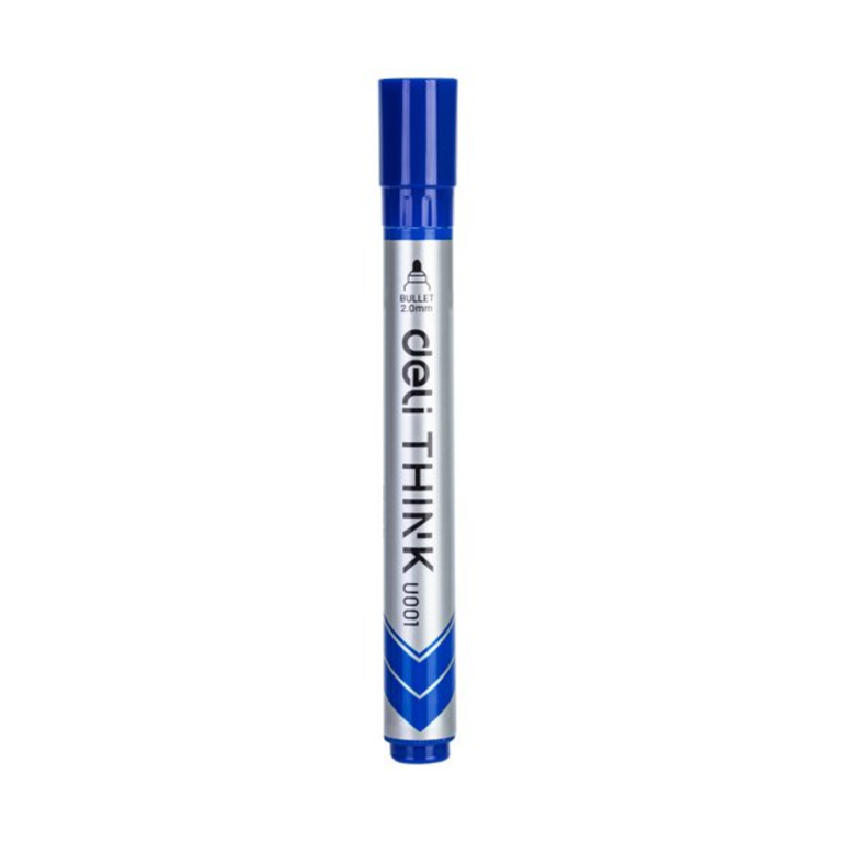 Deli White Board Marker Blue U006