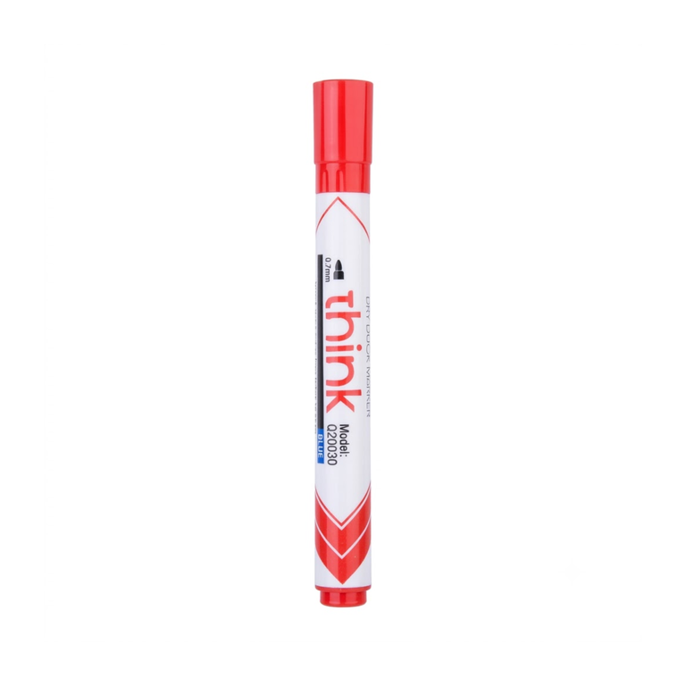 Deli White Board Marker Red U001