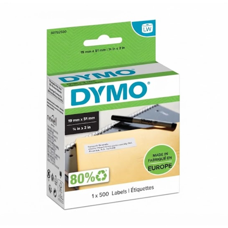 Dymo Multi Purpose Label 19X51MM 500 Labels DYSO722550