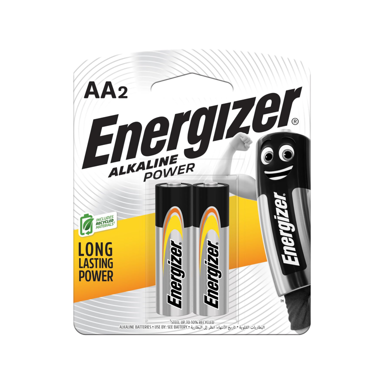 Energizer Battery AA 1X2