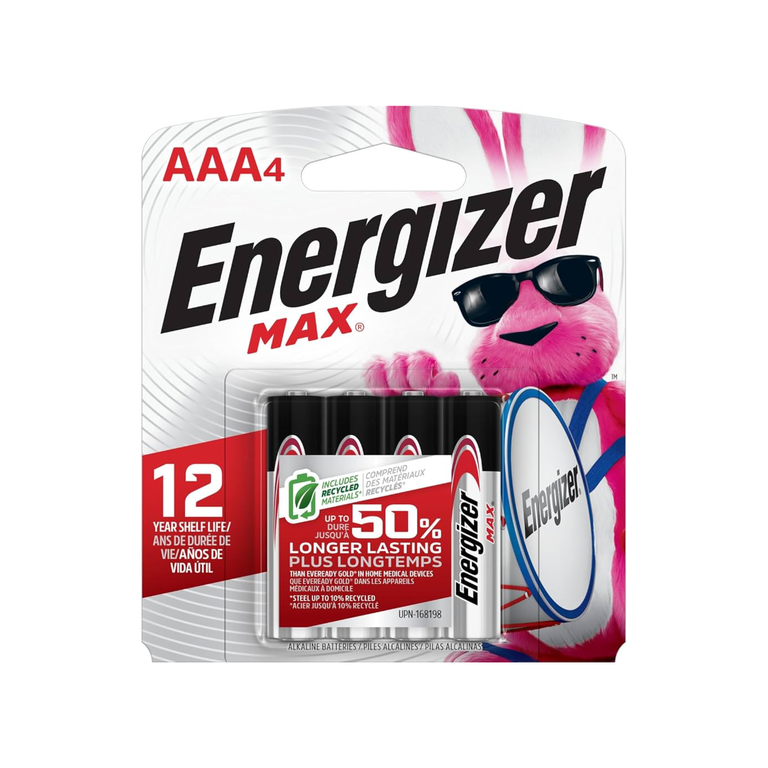 Energizer Max Battery Aaa 1X4