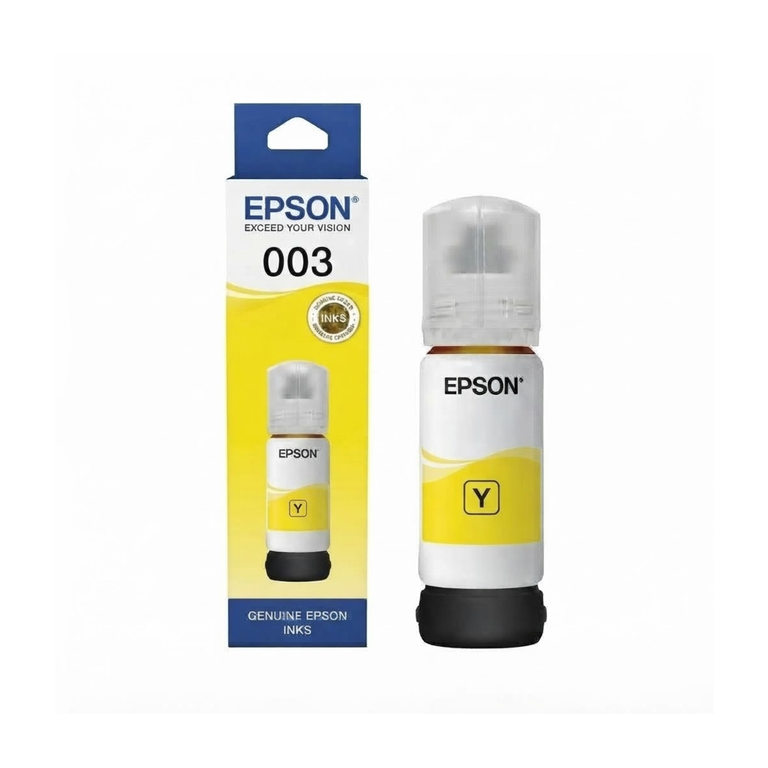 Epson Ink Bottle 003 Yellow 65ML C13T00V498