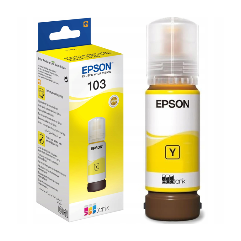 EPSON INK BOTTLE 103 YL