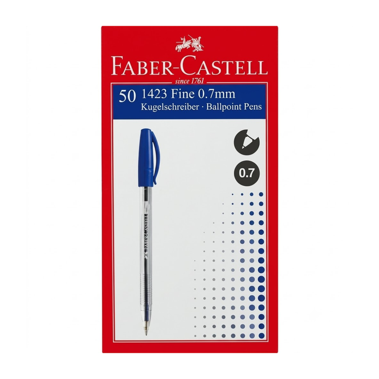 Faber-Castell Ball Pen 1423 Blue