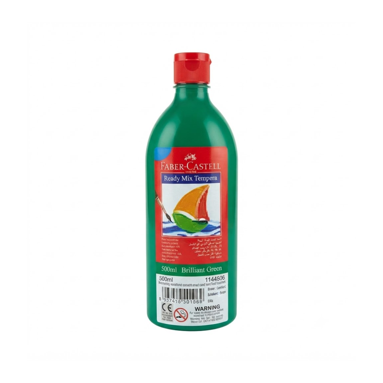 Faber-Castell Tempara Paint 500ML 1144506 Brilliant Green