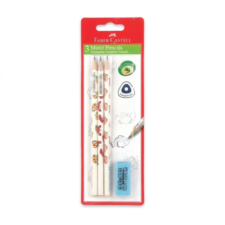 Faber-Castell Pencil Motief 1X3 118379