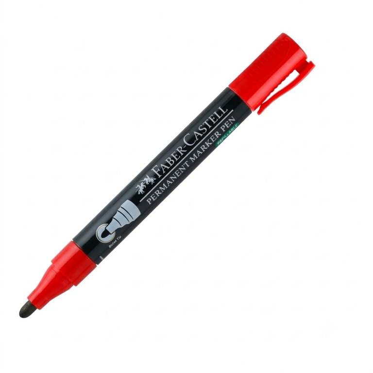 Faber-Castell Permanent Marker Red 158621
