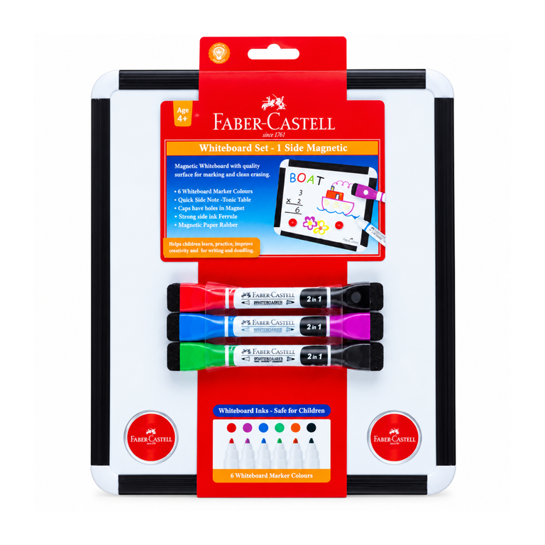 Faber-Castell White Board Set With Marker FCC-570703
