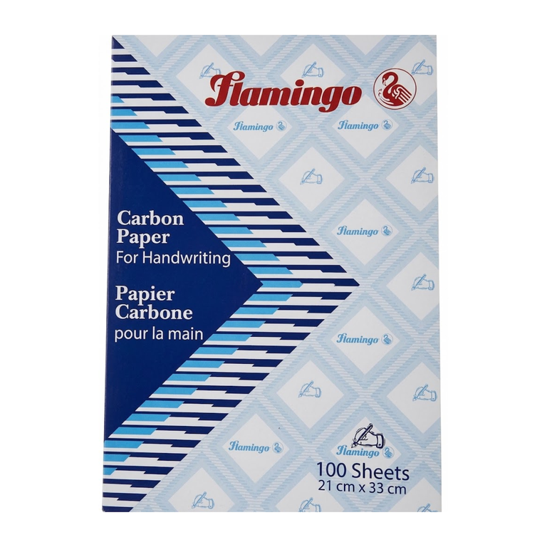 Flamingo Carbon Paper 210X330 MM 1X100 Blue