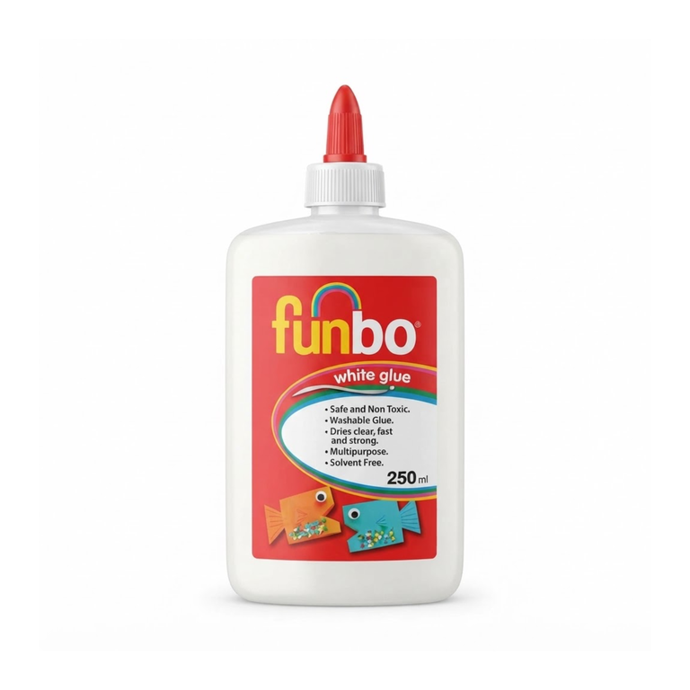 Funbo White Glue 250ML FO-GW-25