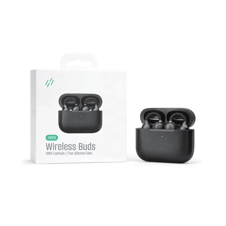 Heatz Wireless Buds Ows HB29 Black