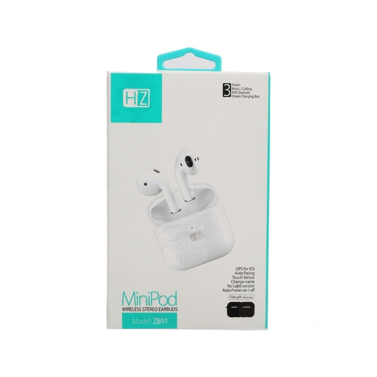 Heatz Wireless Buds Sterio Minipod ZB91