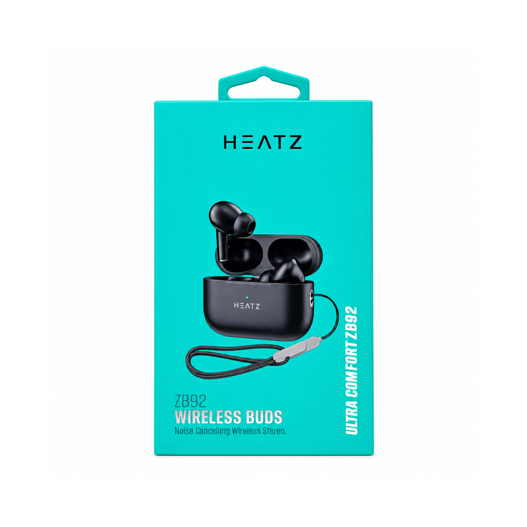 Heatz Wireless Buds Zpod 2 Noise Cancelling ZB92