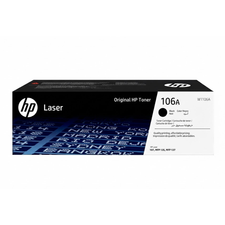 HP Toner 106A W11006A Black