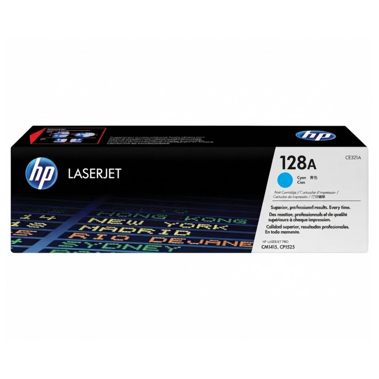 HP Toner 128A Cyan CE321A