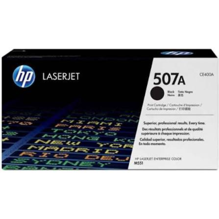 HP Toner 507A Black CE400A