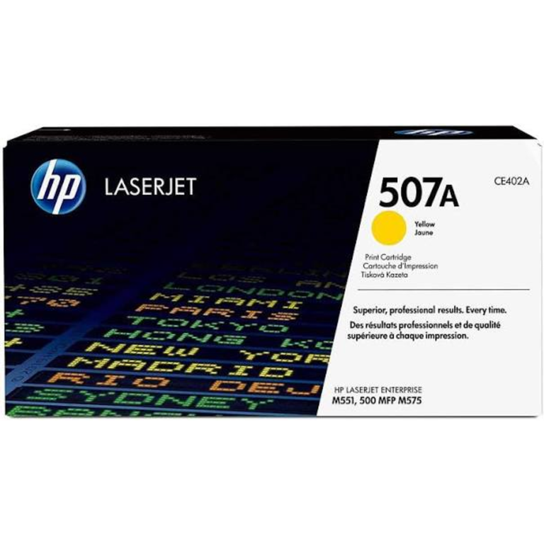 HP Toner 507A Yellow CE402A