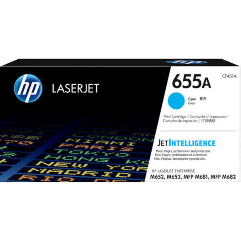 HP Toner 655A Cyan