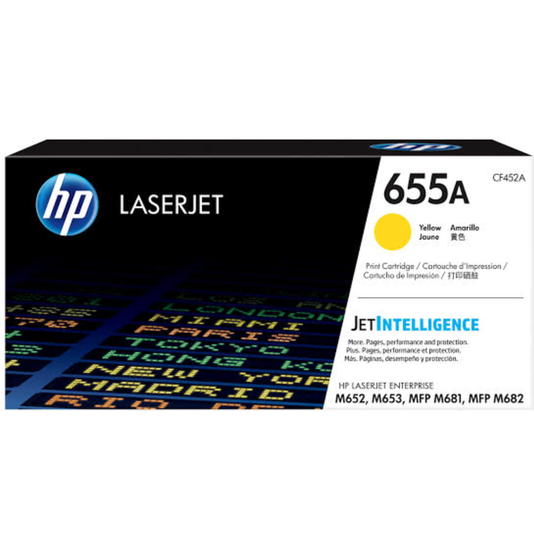 HP Toner 655A Yellow