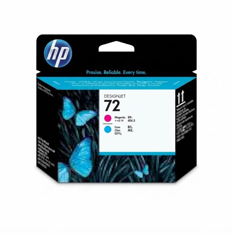 HP Ink Cartridge 72 Magenta And Cyan C9383A
