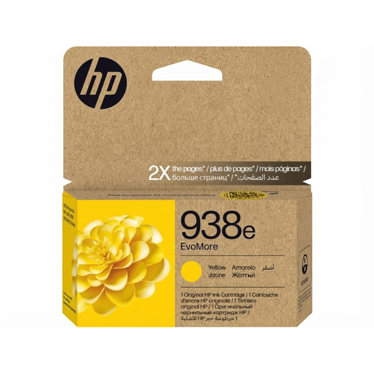 HP Ink Cartridge 938E Yellow 4S6Y1PE