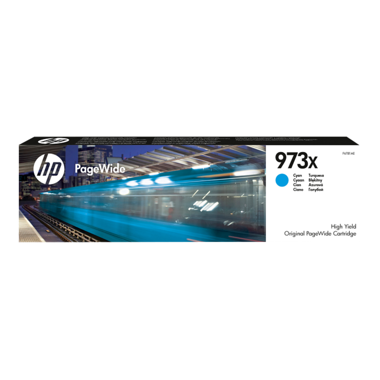HP Cartridge 973X Cyan