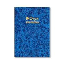 Oryx Register Book A6 2QR