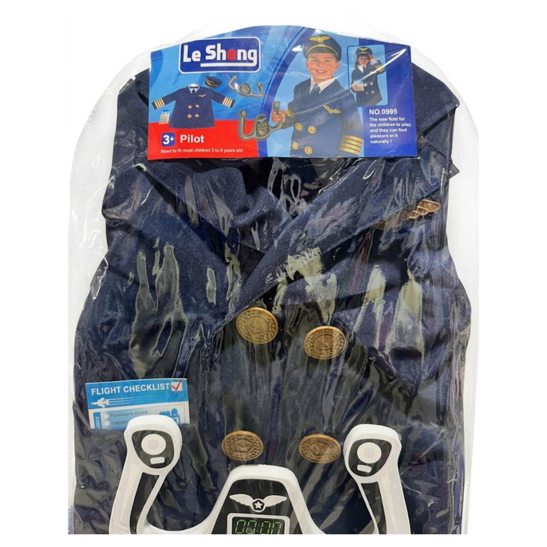 Costume Kids Pilot Role Play Set 0995